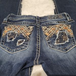 miss me straight leg Jean sz27